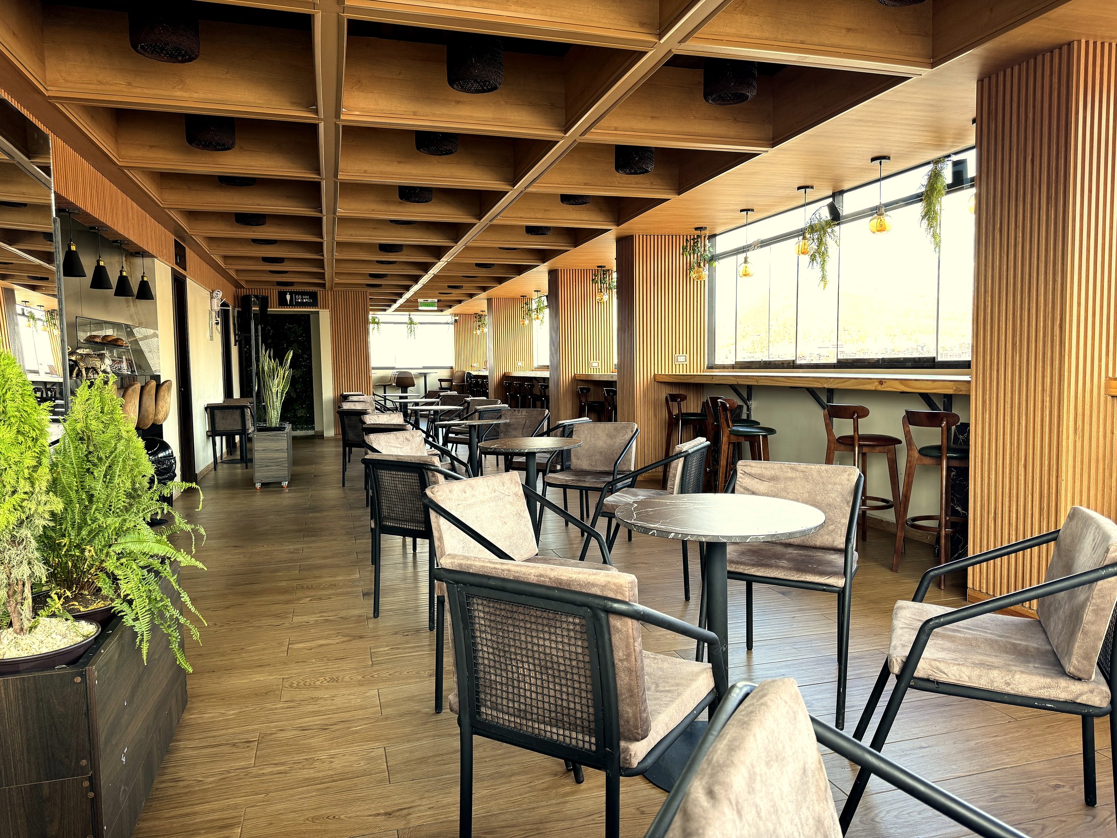 Cafetería - Área común del Hotel San Miguel Cusco