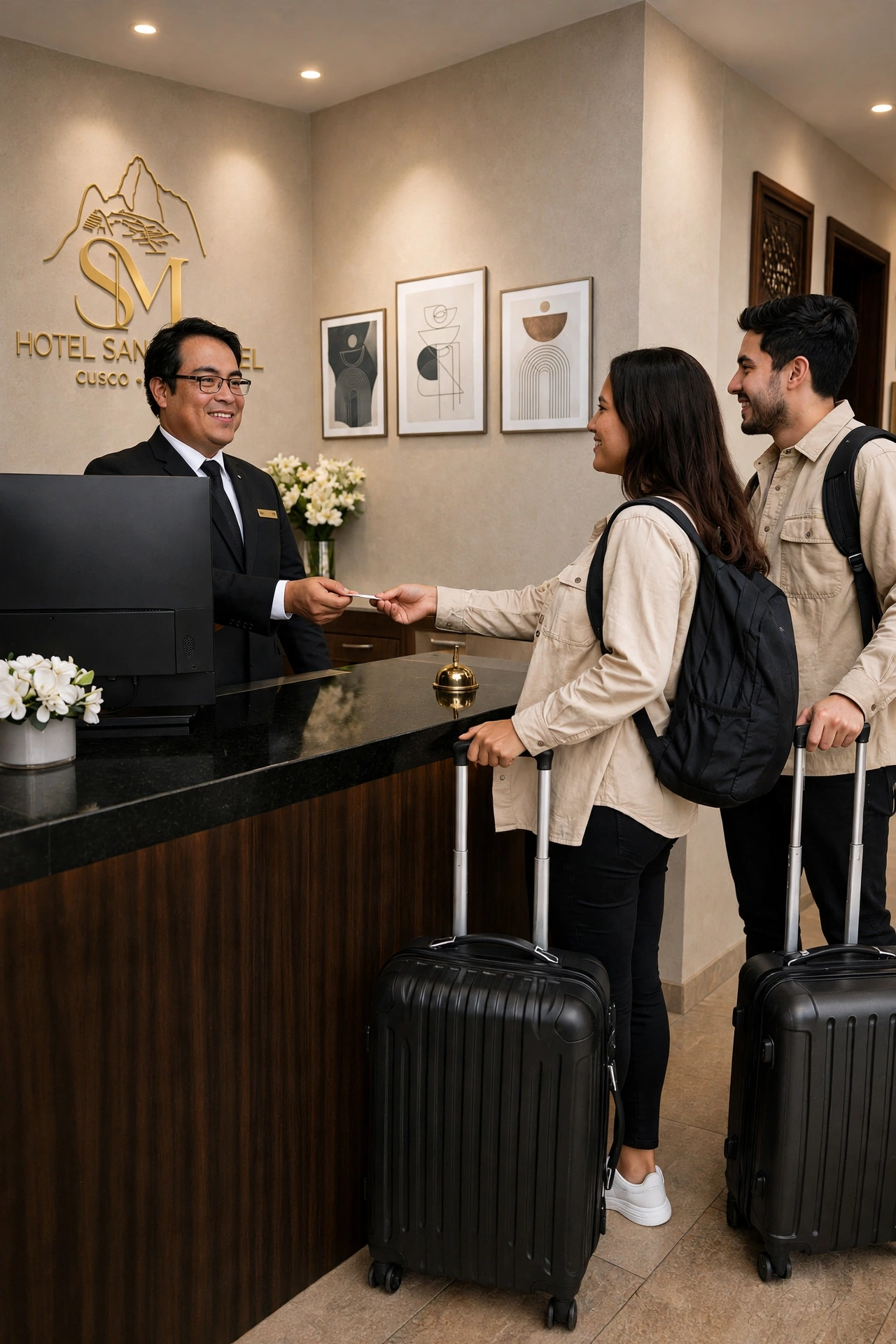 Recepción - Hotel San Miguel Cusco